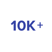 10K+