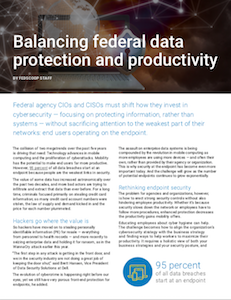 FedScoop report on federal data protection