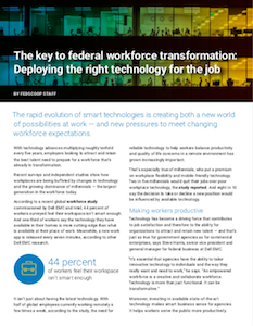 FedScoop report on government technology workforce