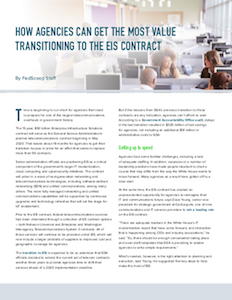 FedScoop report on federal EIS contract