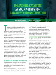 FedScoop report on data-driven IT modernization