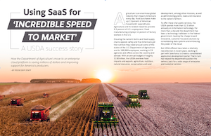 FedScoop special report on software as a service technology at the USDA